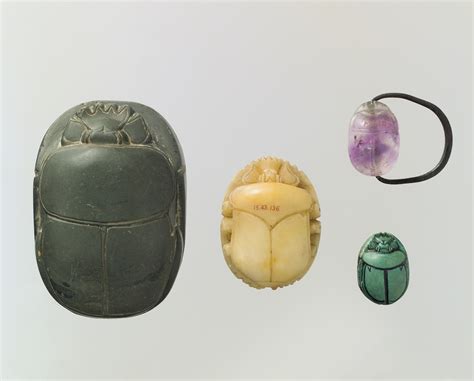 ANCIENT EGYPTIAN SCARAB BEETLE RING， AKHENATEN PHARAONIC HIEROGLYPHICS ...