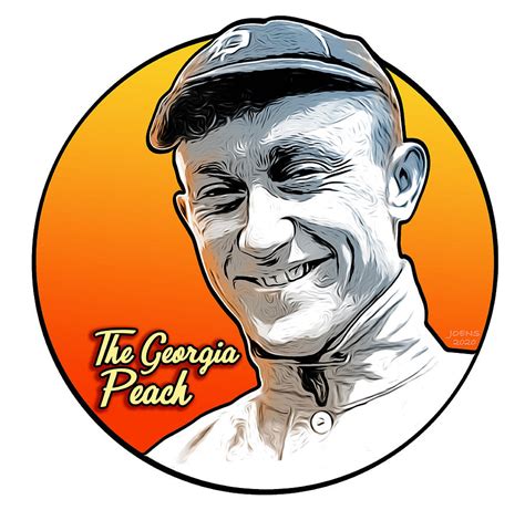 The Georgia Peach Digital Art by Greg Joens