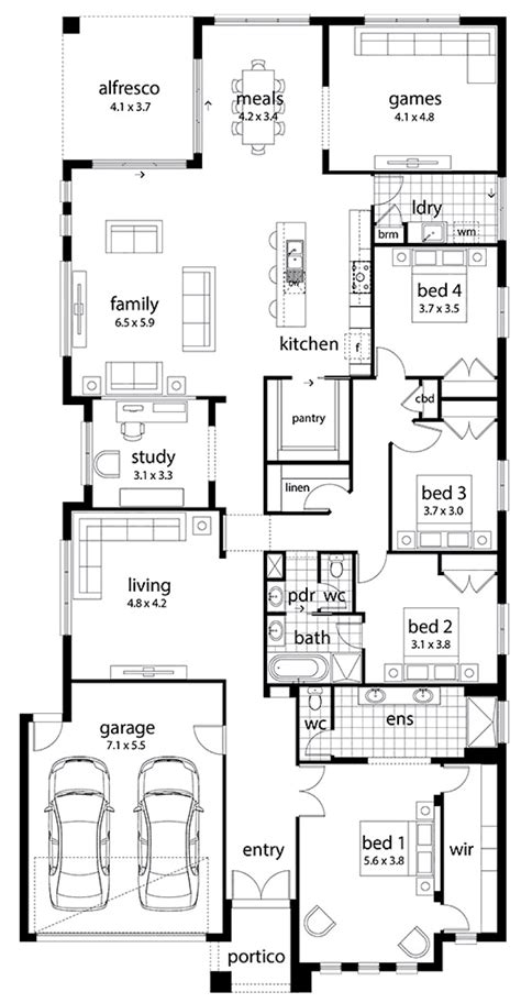 Floor Plan Friday: Large Family Home