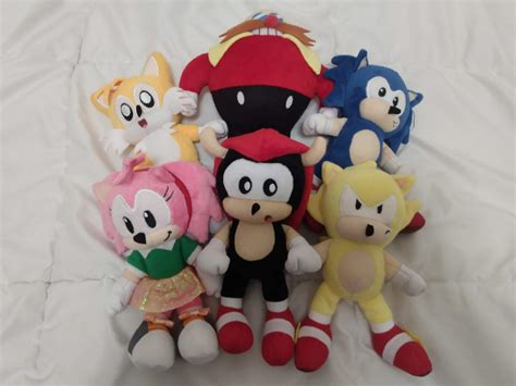 RARE Sonic the Hedgehog Jakks Pacific Prototype Plush Set REVIEW ...