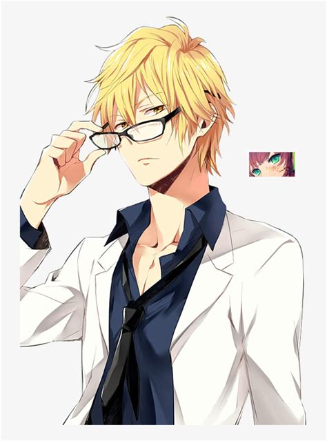 Anime Boy With Glasses