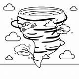 Tornado Ausmalbild Malvorlage  AusmalBilderaide sketch template