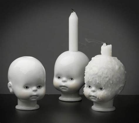 10 Creepy but Cool Candles and Candle Holders top Spice Your Halloween Party Up - Design Swan