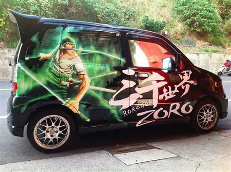 List Of One Piece Anime Car Wrap Ideas