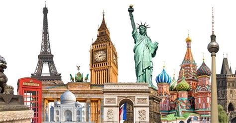 Man-Made Landmarks & Approximate Geographic Location