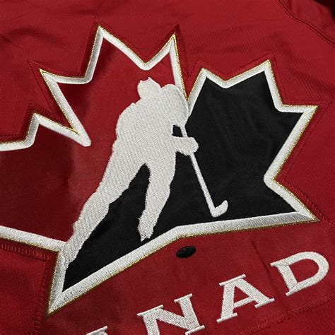 Issued Nike Authentic Team Canada IIHF World Championships Hockey Jersey Red 52 | eBay