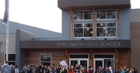 Allison Lamplugh : Philomath High students march with a message for administration