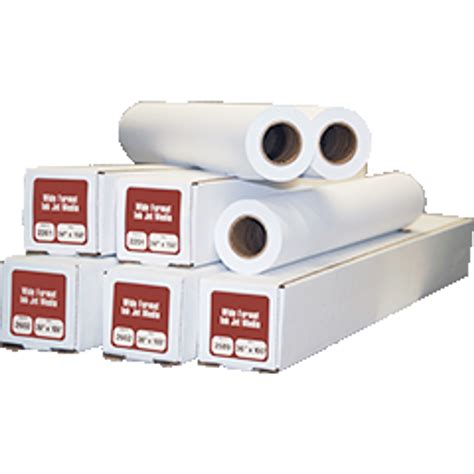 24# Ink Jet Bond Plotter Paper Rolls (2" Cores)