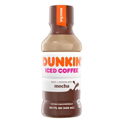 Dunkin' Donuts Mocha Iced Coffee - Shop Coffee at H-E-B