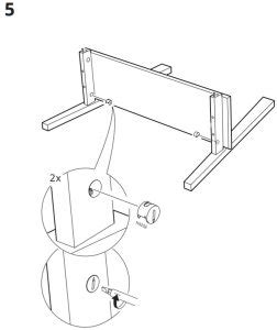 IKEA LANTLIV Plant Stand Instructions