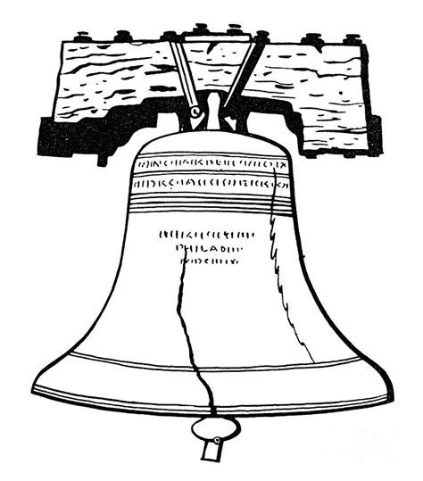 Philadelphia Liberty Bell Drawing by Granger - Pixels