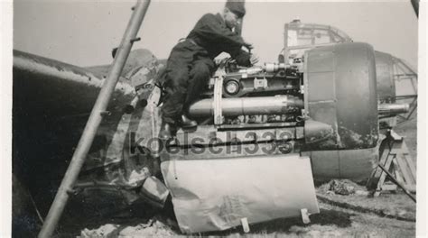 FalkeEins - the Luftwaffe blog: Crash-landed Junkers Ju 88 TOP! - Daily Ebay Luftwaffe photo find