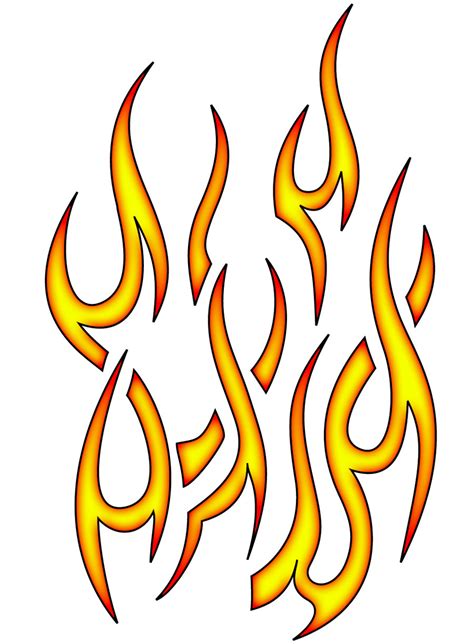 Flame Drawings - ClipArt Best