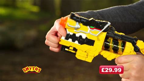 Smyths Toys - Power Rangers Deluxe Dino Charge Morpher - YouTube