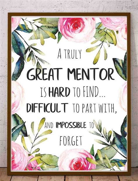 Excited to share the latest addition to my #etsy shop: A truly great mentor is hard to find ...