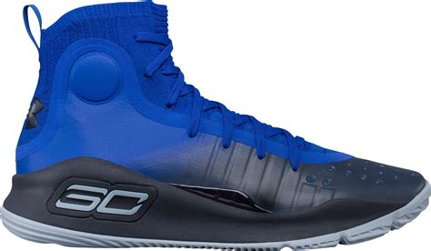 Under Armour Synthetic Curry 4 Basketball Shoes in Blue/Navy (Blue) for ...