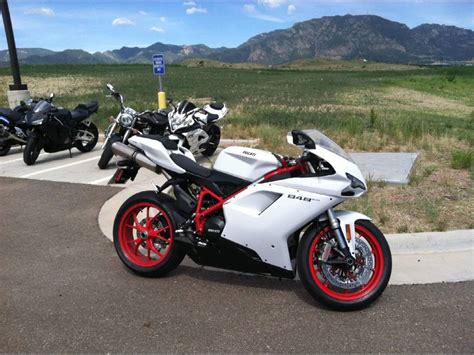 Ducati 848 Evo White : Ducati 848 EVO White / Sorry the reply's a bit ...