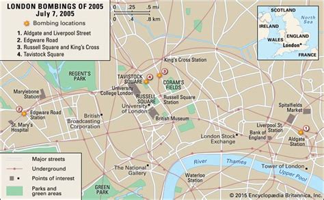 London bombings of 2005 | History, Facts, & Map | Britannica.com