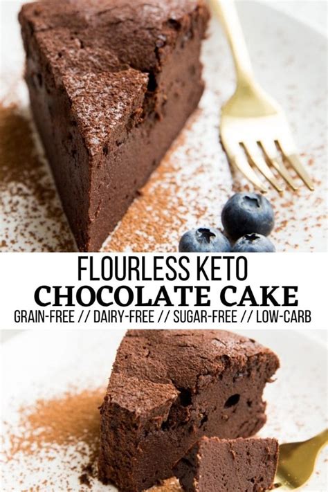 Flourless Keto Chocolate Cake - The Roasted Root