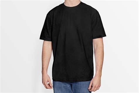 Black T Shirt mockup, men's | Premium PSD Mockup - rawpixel