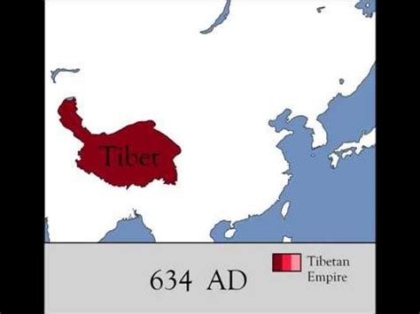 Rise and Fall of the Tibetan Empire (618 - 842) - Vivid Maps