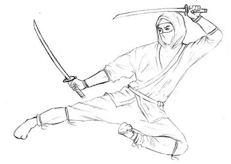 How to Draw a Ninja | Step to Step Guide