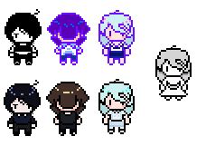 Omori OC Sprites by ChrissyNoelle on DeviantArt