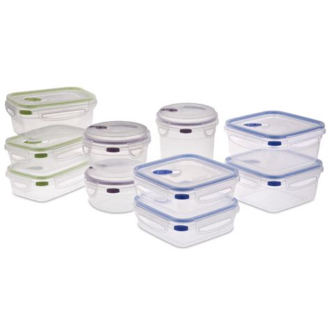 Sterilite, Ultra•Seal™ Food Storage Containers 20 Piece Set, Clear - Walmart.com