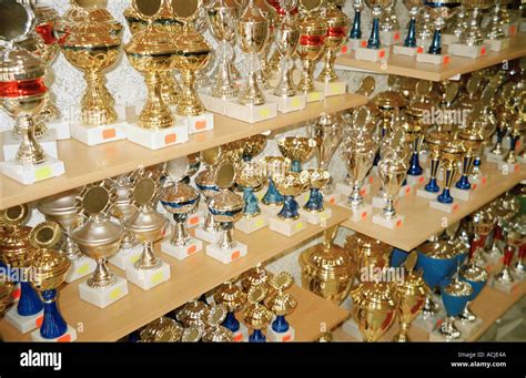 A trophy shop Stock Photo - Alamy