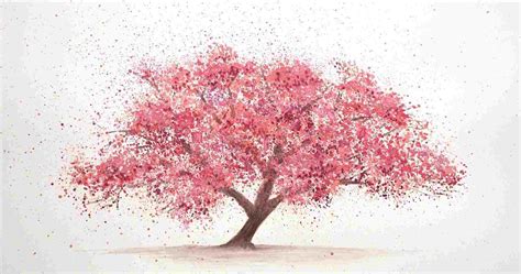 Cherry Blossom Tree Pencil Drawing at PaintingValley.com | Explore ...