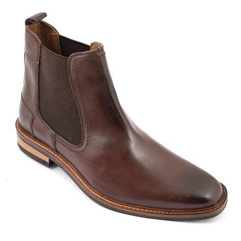 Shop Mens Dark Brown Chelsea Boots | Gucinari Design