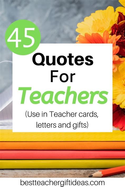 45 amazing teachers day quotes for cards gifts letters and more – Artofit