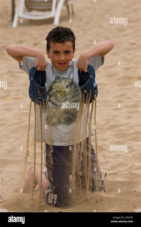 Sand in my shoes Stock Photo - Alamy