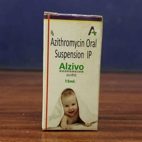 Azithromycin Oral Suspension Syrup, Packaging Size: 15 ml at Rs 78 ...