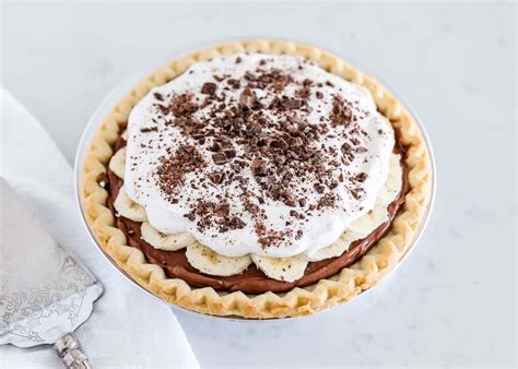 No-Bake Chocolate Banana Cream Pie - I Heart Naptime