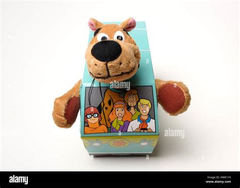 Scooby Doo easter egg box with soft toy included Stock Photo - Alamy