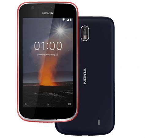 Nokia 1 Android Oreo (Go Edition) smartphone with 4.5-inch display, 4G ...