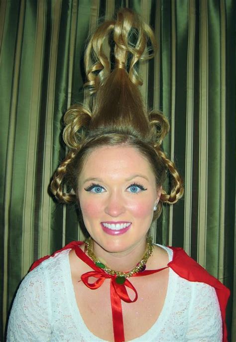 Cindy Lou Who hair