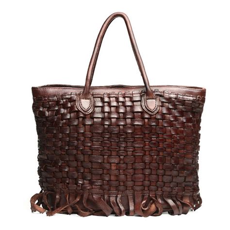 Vegetable Tanned Leather Handbag, leather Tote