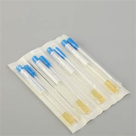 China Sample Collection Kit DNA Testing Nasal Flocked Swab ...