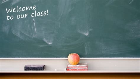 Welcome to our class blackboard - Virtual Backgrounds