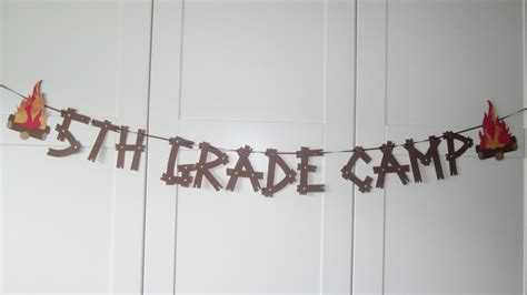 Camp Theme Camping Camp Decorations Scouts Girl Guides - Etsy