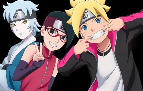 Boruto Mitsuki And Sarada Summoning Jutsu Gif - IMAGESEE