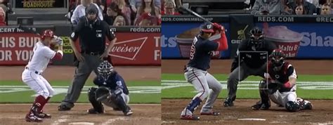 Juan Soto's and Joey Votto's batting stance compared : r/baseball