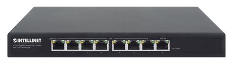 Intellinet 8-Port GbE PoE+ Switch w/ PoE Passthrough (561679)