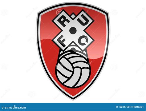 Rotherham United FC Logo editorial stock image. Illustration of ...