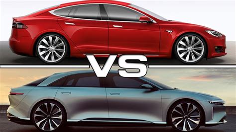 2019 Lucid Air vs 2017 Tesla Model S P100D - YouTube