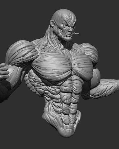 Charactere BAKI 3D model | CGTrader