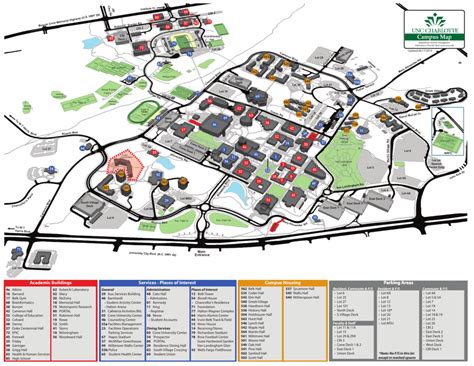 Uncc Campus Map - Facilities Management