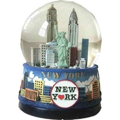 NYC "Blue Skies" 45mm Snowglobe